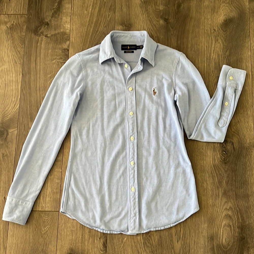 Ralph Lauren Knit Oxford S blue